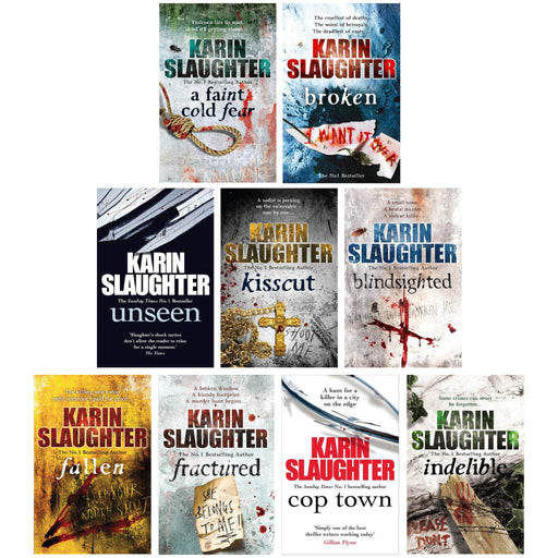 Will Trent & Grant County Series By Karin Slaughter 7 Books Collection Set - Fiction - Paperback Fiction Arrow Books