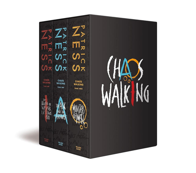 Chaos Walking Series By Patrick Ness 3 Books Box Set - Ages 14+ - Paperback Young Adult Walker Books Ltd