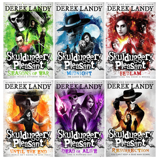 Skulduggery Pleasant Series (Book 10-15) by Derek Landy 6 Books Collection Set - Ages 11-14 - Paperback 9-14 HarperCollins Publishers