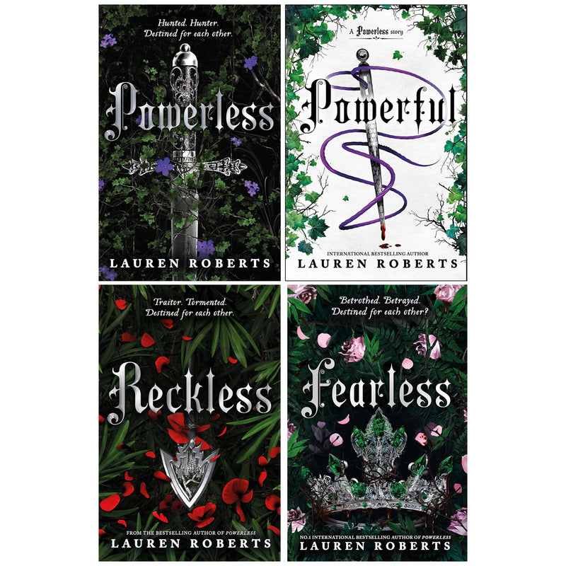 The Powerless Series By Lauren Roberts 4 Books Collection Set - Ages 14+ - Paperback Fiction Simon & Schuster
