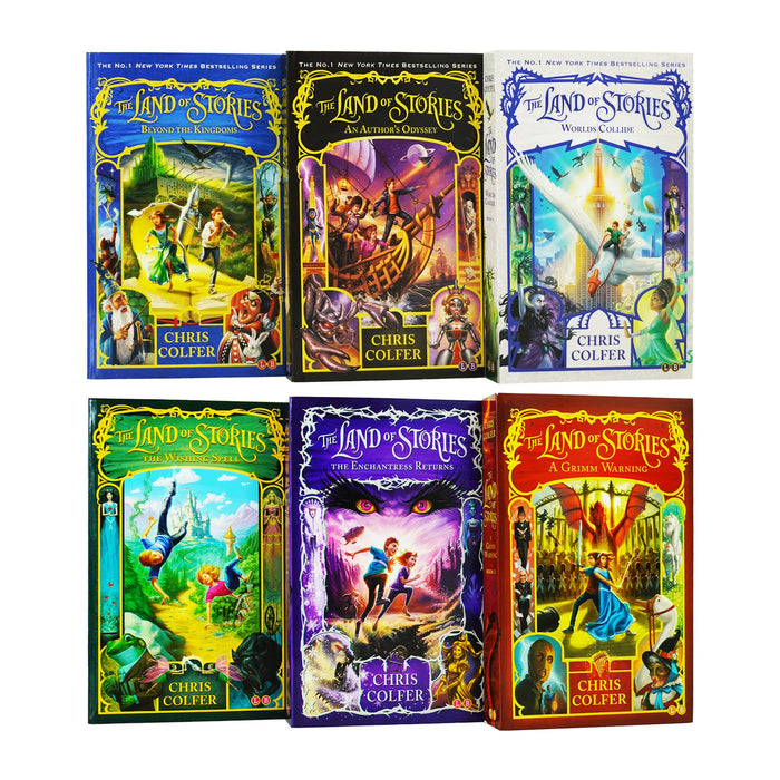 The Land of Stories Series by Chris Colfer 6 Books Collection Set A