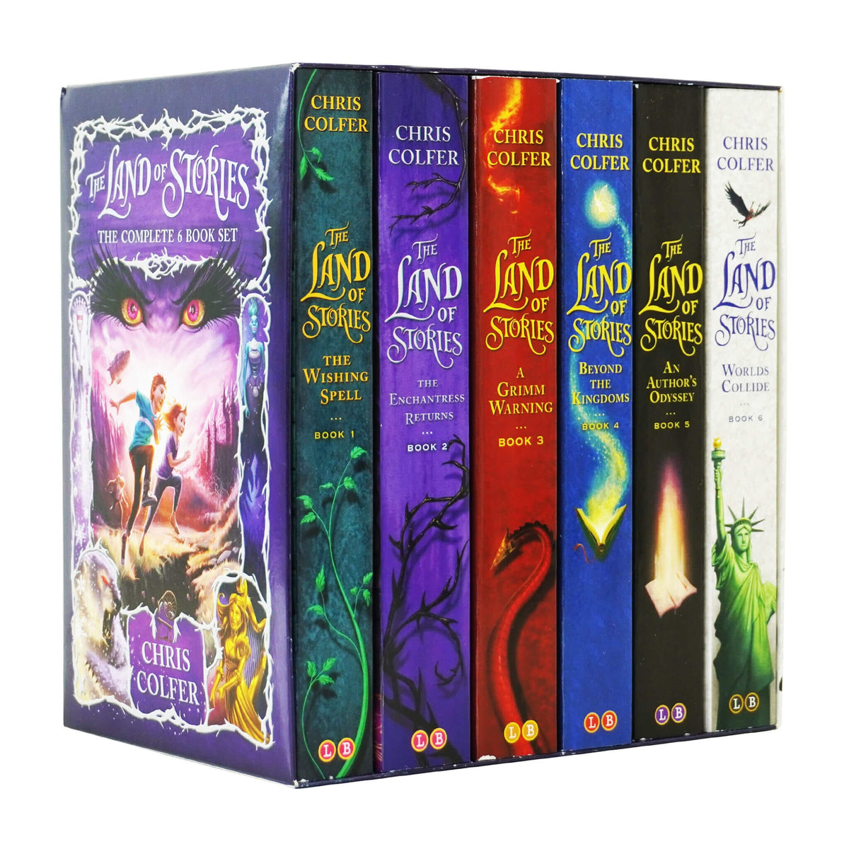 The Land of Stories Series by Chris Colfer 6 Books