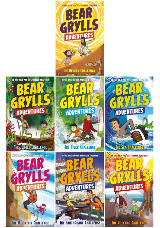 Bear Grylls Adventure Series 7 Books Collection - Ages 7-9 - Paperback 7-9 Bonnier Books Ltd