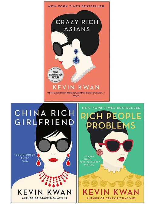 Crazy Rich Asians Trilogy by Kevin Kwan 3 Books Collection Set - Fiction - Paperback Fiction Penguin Random House