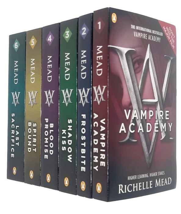 Vampire Academy Series By Richelle Mead 6 Books Collection Set - Ages 12-16 - Paperback Fiction Penguin
