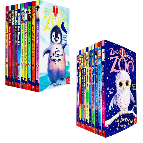 Collection)　Zoo　Rescue　—　Books2Door　Set　Books　And　(20　Series　Ages　Zoes　Series