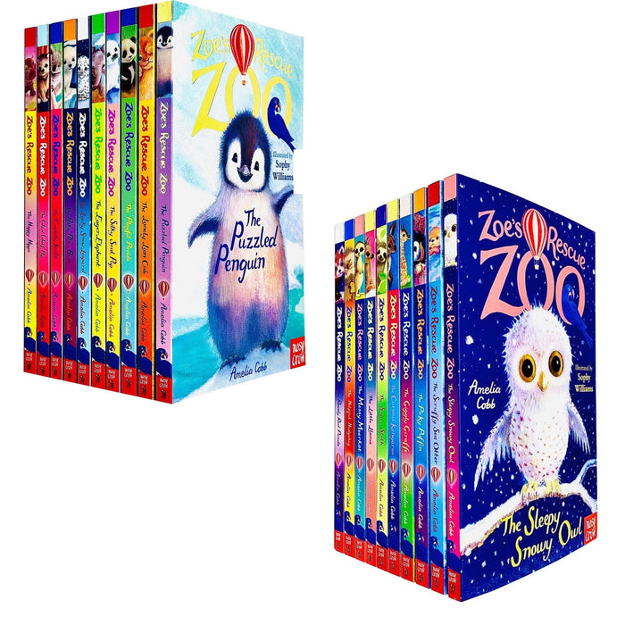 Zoes Rescue Zoo Series 1 And Series 2 (20 Books Collection) Set - Ages 5-7 - Paperback 5-7 Nosy Crow Ltd