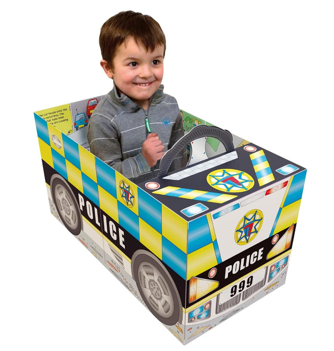 Convertible Police Car By Belinda Gallagher – Great Value Sit In Police Car, Interactive Playmat & Fun Storybook - Ages 2+ - Board Book 0-5 Miles Kelly Publishing Ltd