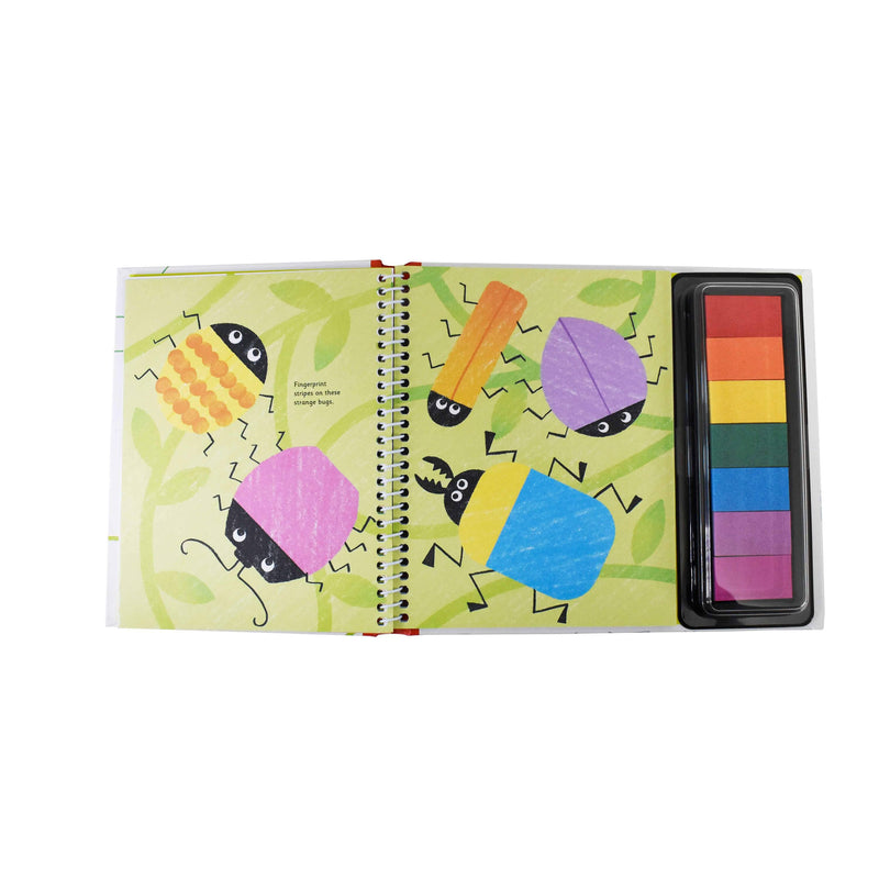 Usborne Fingerprint Activities By Fiona Watt 5 Books Set - Age 3+ - Spiral-bound 0-5 Usborne Publishing Ltd