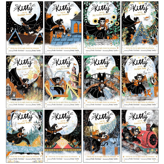 Kitty's Superhero Adventures by Paula Harrison 12 Books Collection Set - Ages 5+ - Paperback 5-7 Oxford University Press