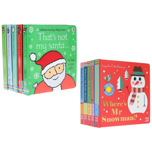 That's not my... Christmas! & Felt Flaps and a Mirror! 10 Books Collection Set - Ages 0-5 - Board Book 0-5 Various