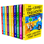 The Treehouse Series by Andy Griffiths & Terry Denton 10 Books Collection Box Set - Ages 7-11 - Paperback 5-7 Pan Macmillan
