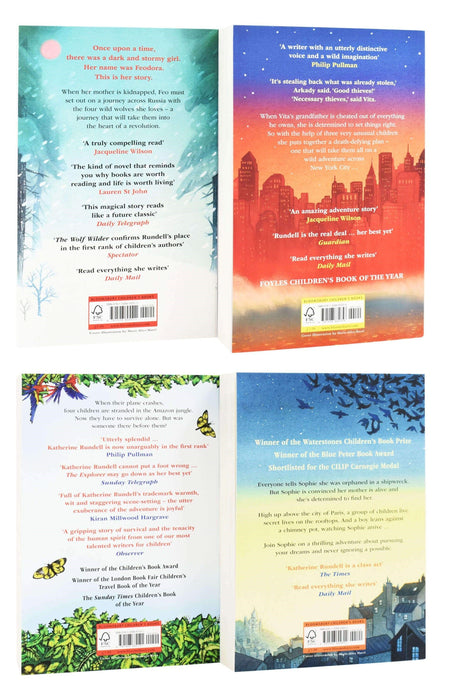 Katherine Rundell 4 Books Collection Set - Ages 8-14 - Paperback 9-14 Bloomsbury Publishing PLC