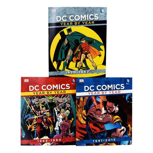 Damaged - DC Comics The Ultimate Super Hero Collection 3 Books - Ages 9-14 - Paperback 9-14 Dorling Kindersley Ltd