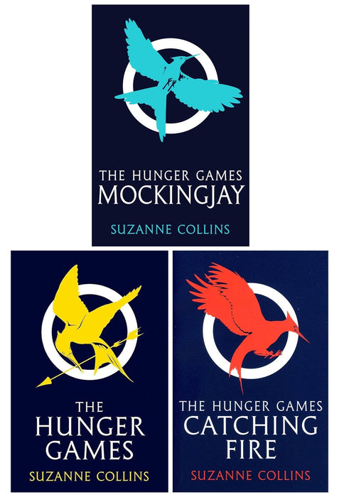 The Hunger Games Series by Suzanne Collins 3 Books Set - Ages 11-18 - Paperback Young Adult Scholastic
