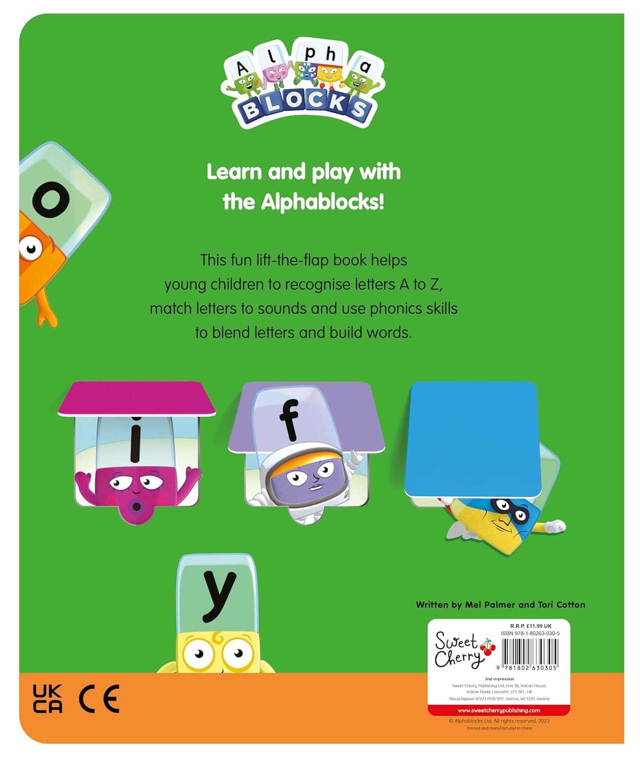 絵本・児童書 Alpha Blocks: A Lift-the-Flap Book Alphablocks A-Z Phonics Activities: A Lift the Flap Book by Sweet