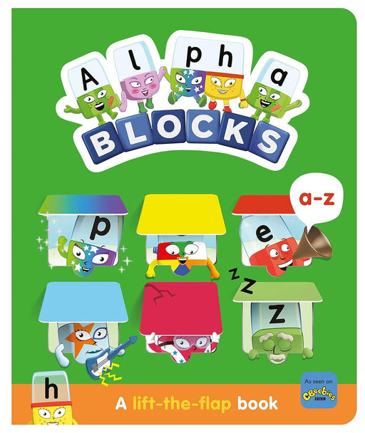 Alphablocks A-Z Phonics Activities: A Lift the Flap Book by Sweet Cherry Publishing - Ages 3-6 - Board Book 3-5 Sweet Cherry Publishing