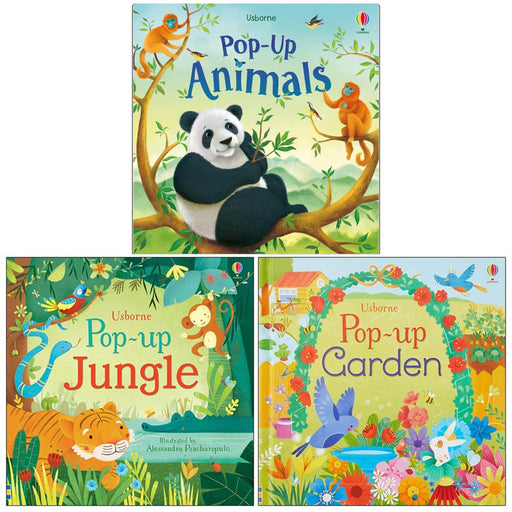 Usborne Pop Up Collection 3 Books Set by Fiona Watt - Ages 0-5 - Board Book 0-5 Usborne Publishing Ltd