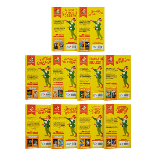 Damaged - Geronimo Stilton The 10 Book Collection (Series 5) Set - Ages 5-7 - Paperback 5-7 Sweet Cherry Publishing
