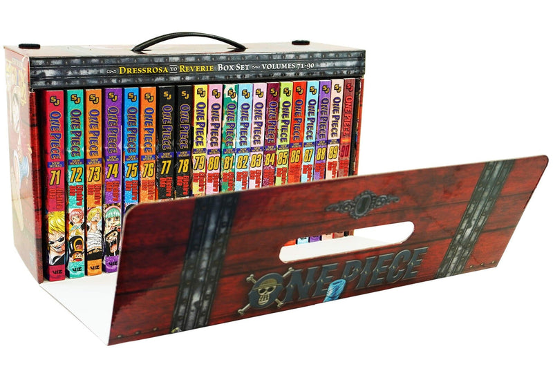 One Piece by Eiichiro Oda Box Set 4: Dressrosa to Reverie (Vol. 71-90) 20 Books - Ages 14+ - Paperback Graphic Novels Viz Media, Subs. of Shogakukan Inc