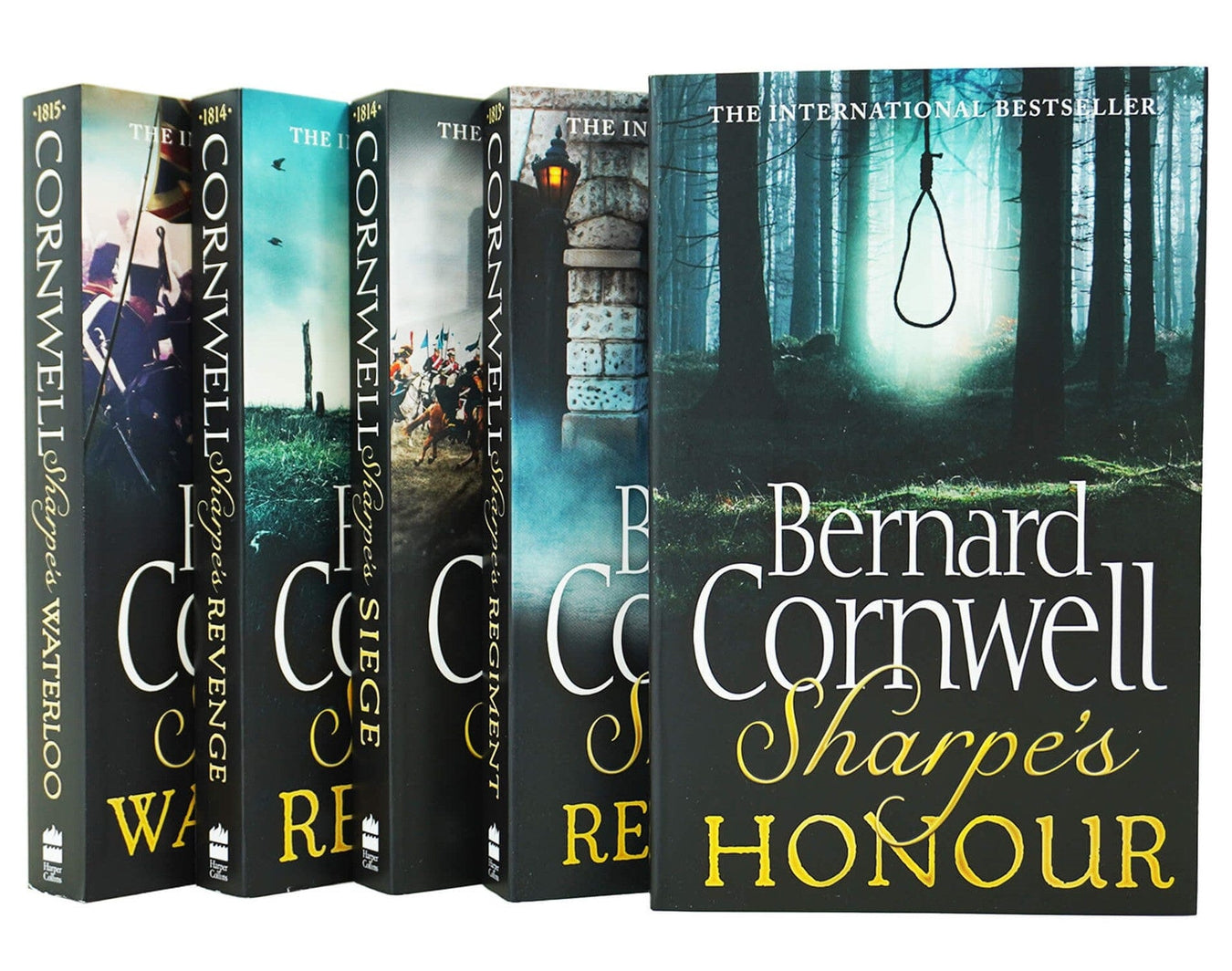 Sharpe by Bernard Cornwell (Books 17-18, 20-22) Collection 5 Books Set - Fiction - Paperback Fiction HarperCollins Publishers