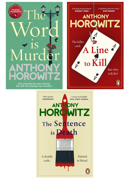 Anthony Horowitz 3 Books Collection Set - Fiction - Paperback Fiction Penguin