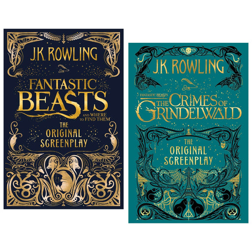 Fantastic Beasts: The Original Screenplay Series 2 Books Collection Set by J.K. Rowling - Age 12-15 - Paperback 9-14 Sphere