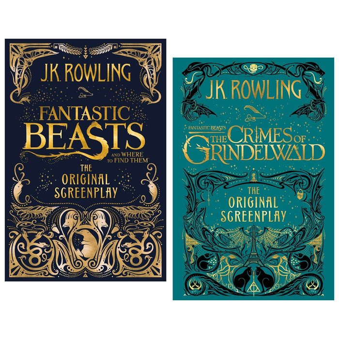 Fantastic Beasts: The Original Screenplay Series 2 Books Collection Set by J.K. Rowling - Age 12-15 - Paperback 9-14 Sphere
