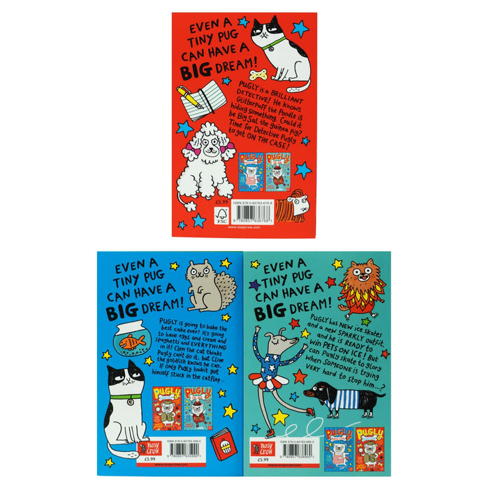Pugly Series by Pamela Butchart 3 Books Collection Set - Ages 5-8 - Paperback 5-7 Nosy Crow Ltd