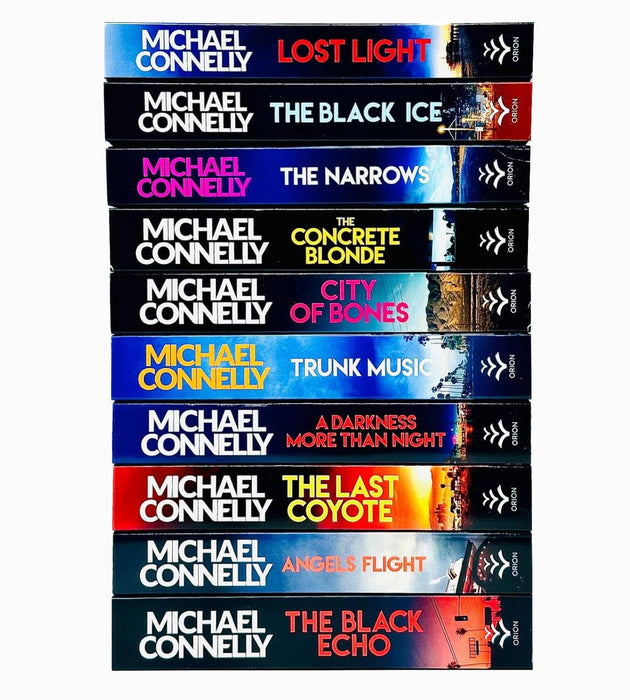 Harry Bosch by Michael Connelly: Books 1-10 Collection Set - Fiction - Paperback Fiction Hachette