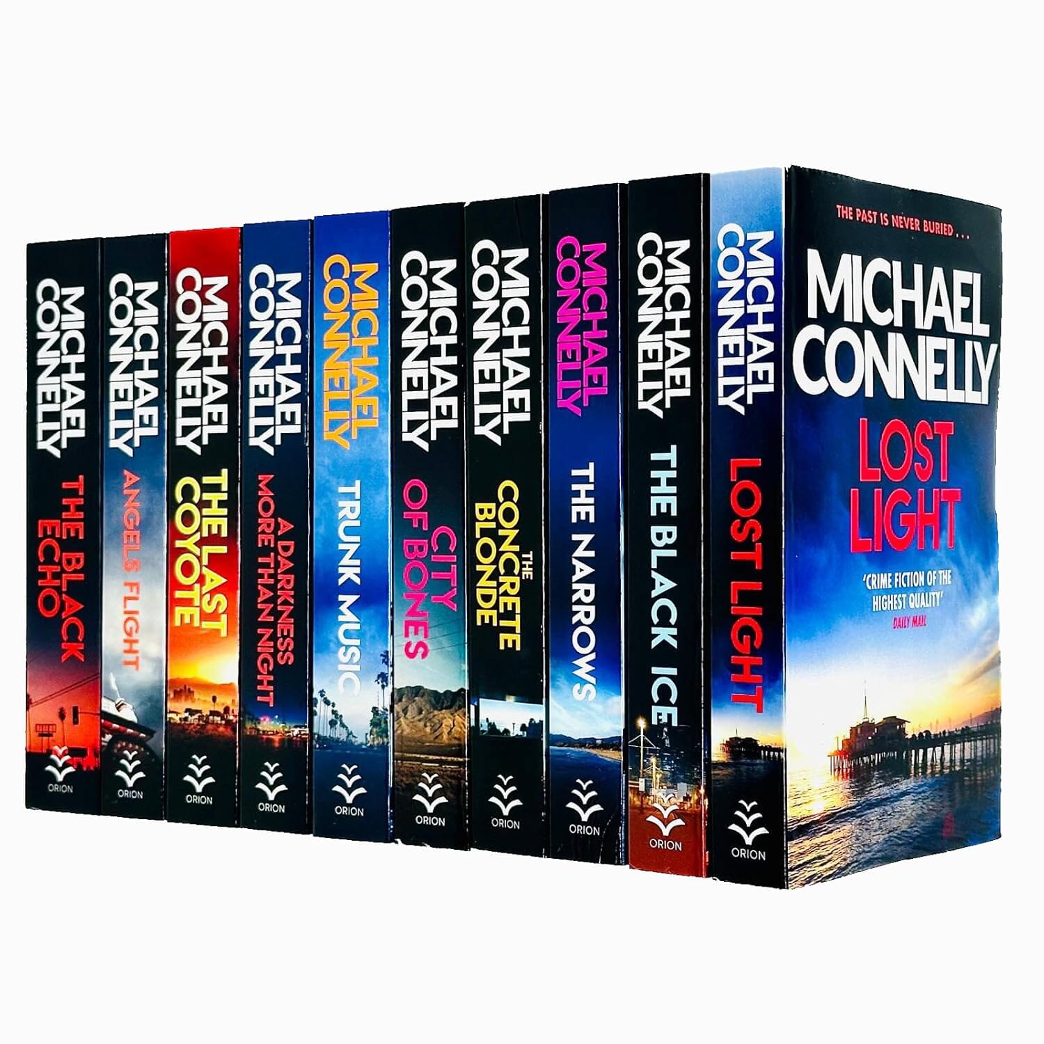 Harry Bosch by Michael Connelly: Books 1-10 Collection Set