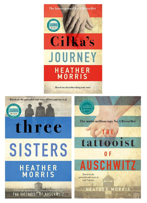 The Tattooist of Auschwitz By Heather Morris 3 Books Collection Set - Fiction - Paperback Fiction Bonnier Books Ltd