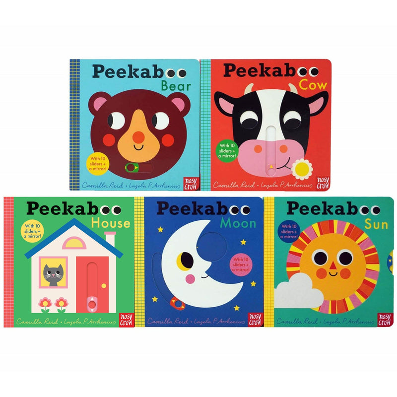 Peekaboo Series By Camilla Reid 5 Books Collection Set - Ages 3+ - Board Book 0-5 Nosy Crow Ltd