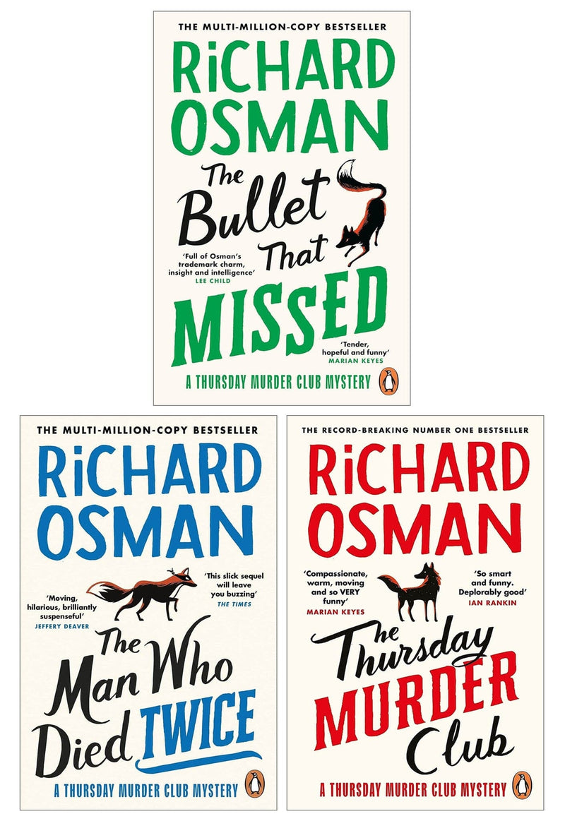 Thursday Murder Club by Richard Osman 3 Books Collection Set - Fiction - Paperback Fiction Penguin