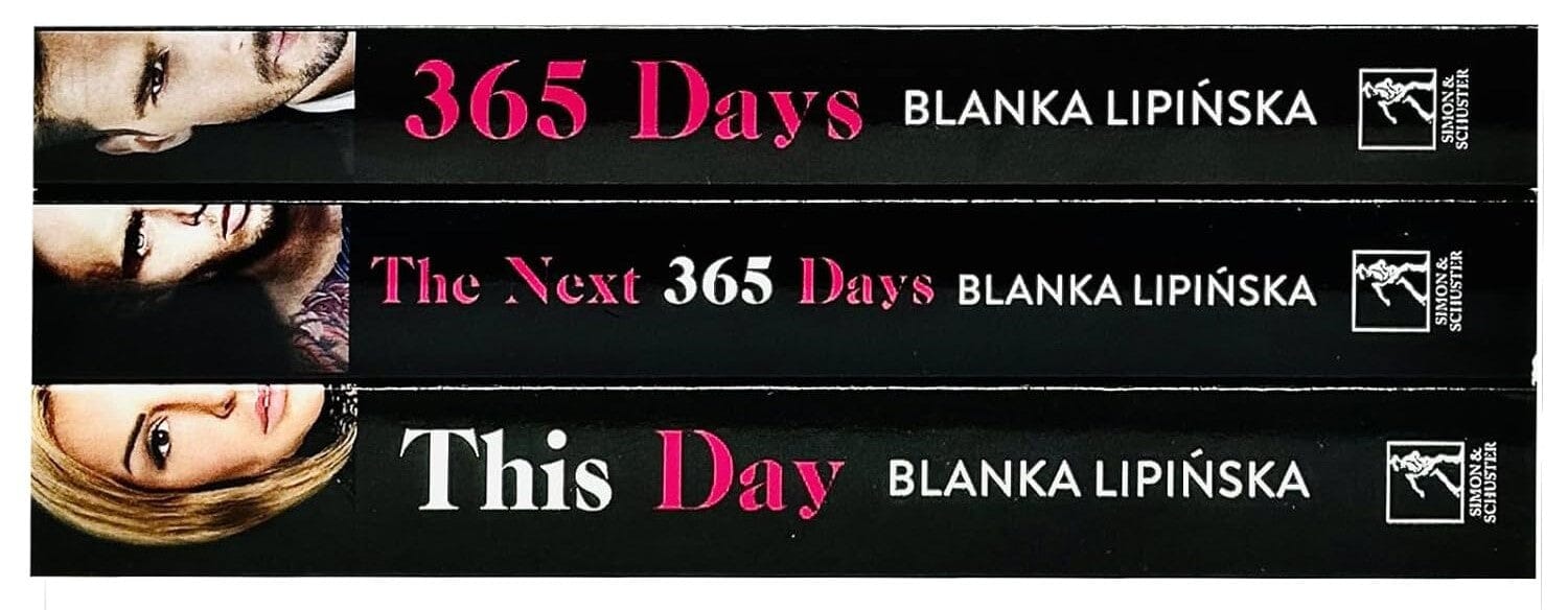365 Days Series By Blanka Lipinska 3 Books Collection Set - Fiction - Paperback Fiction Simon & Schuster