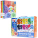 Colourblocks: My Big Box of Colours 6 Books & Numberblocks Stampoline Park Stamp Activity Collection Set - Ages 3+ 0-5 Various