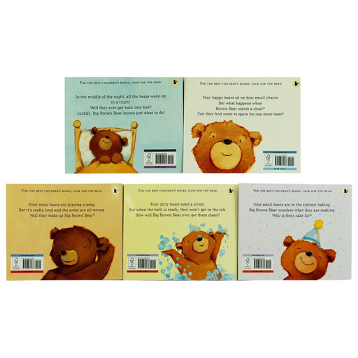 Damaged - Bears by Shirley Parenteau Collection 5 Books Set - Ages 2+ - Paperback 0-5 Walker Books Ltd
