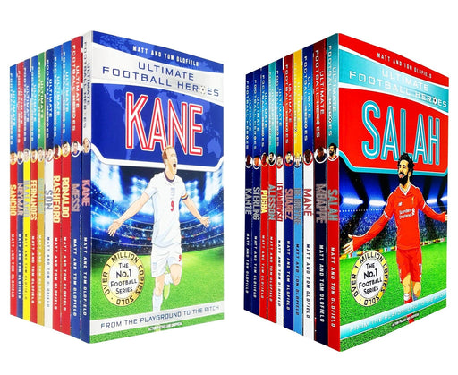 Ultimate Football Heroes Series 1 & 2 by Matt & Tom Oldfield 20 Books Collection Set - Ages 6-12 - Paperback 7-9 Bonnier Books Ltd