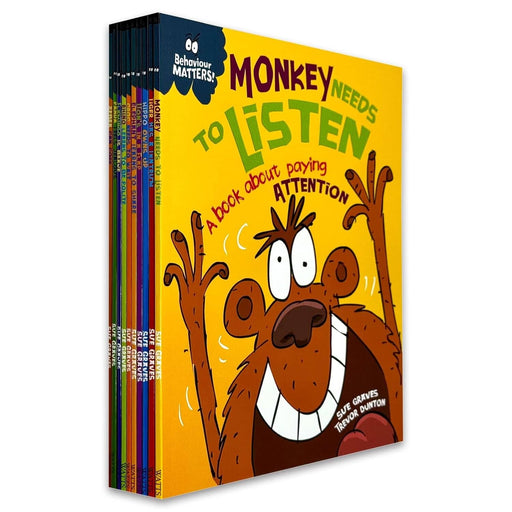 Behaviour Matters Series by Sue Graves & Trevor Dunton Illustrated 10 Books Collection Set - Ages 4-7 - Paperback 3-5 Hachette
