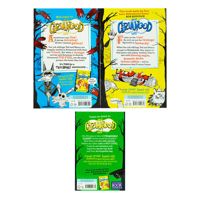 Grimwood Collection by Nadia Shireen 3 Books Set - Ages 5+ - Paperback 7-9 Simon & Schuster