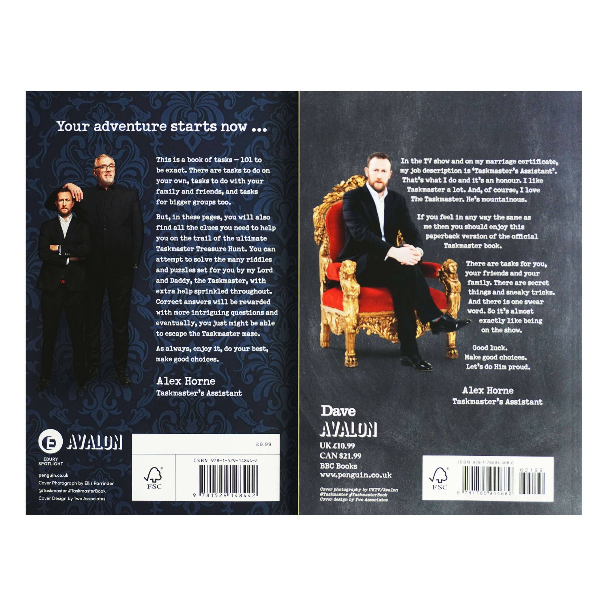 Taskmaster by Alex Horne 2 Books Set — Books2Door