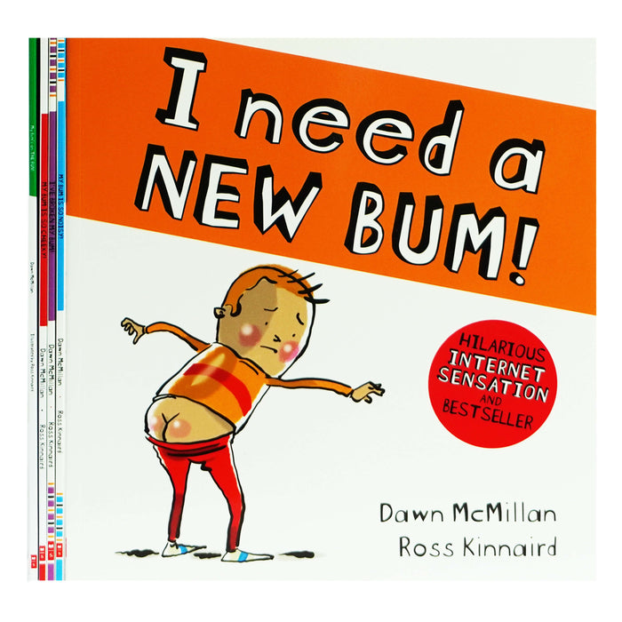 New Bum Series by Dawn McMillan 5 Book Collection Set - Ages 3-6 - Paperback 5-7 Scholastic