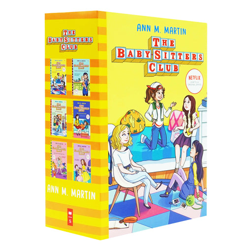 The Babysitters Club Series by Ann M. Martin 1-6 Books Collection Set - Ages 8-12 - Paperback 9-14 Scholastic