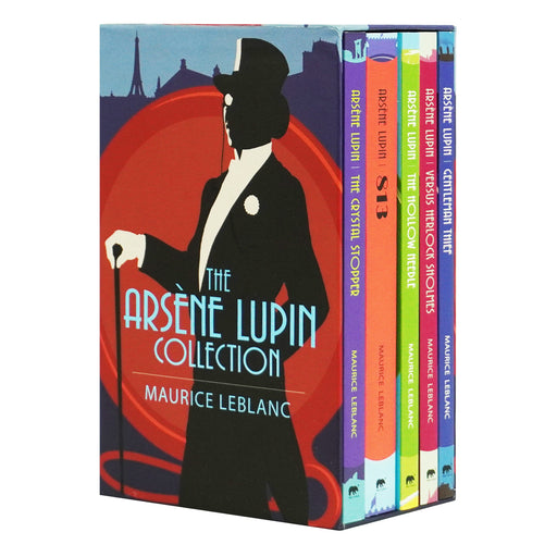 The Arsène Lupin Collection by Maurice Leblanc 5 Books Box Set - Fiction - Paperback Fiction Arcturus Publishing Ltd