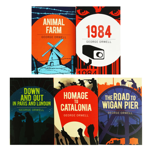The Classic George Orwell Collection 5 Books Box Set - Fiction - Paperback Fiction Arcturus Publishing Ltd