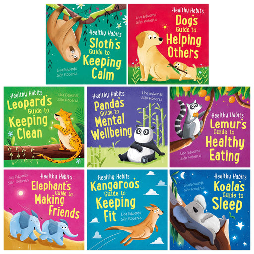 Healthy Habits Series By Lisa Edwards 8 books Collection Set - Ages 5-7 - Paperback 5-7 Hachette