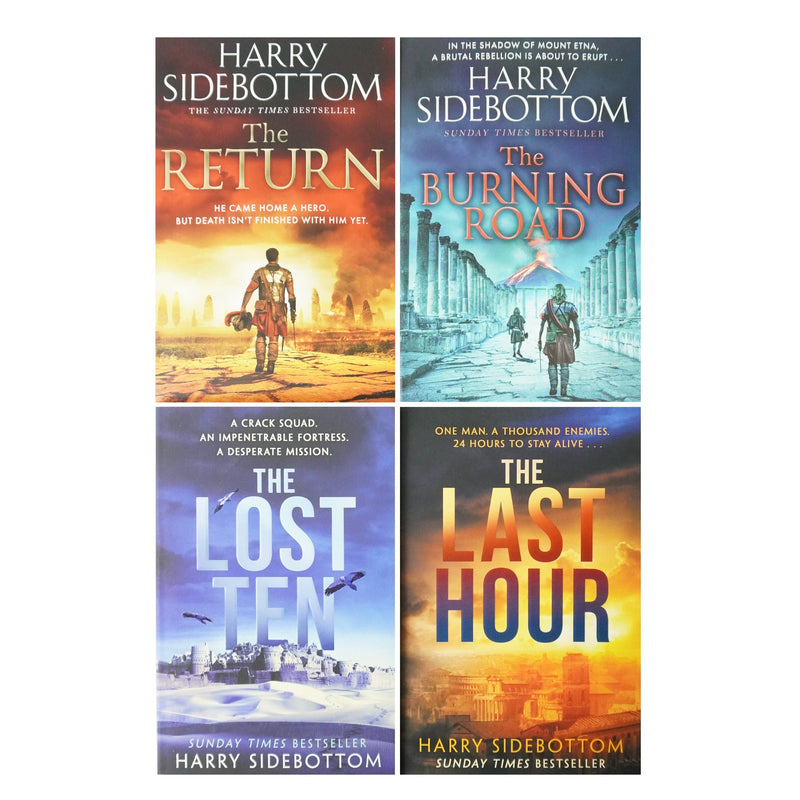 Harry Sidebottom 4 Book Collection Set - Fiction - Paperback Fiction Zaffre