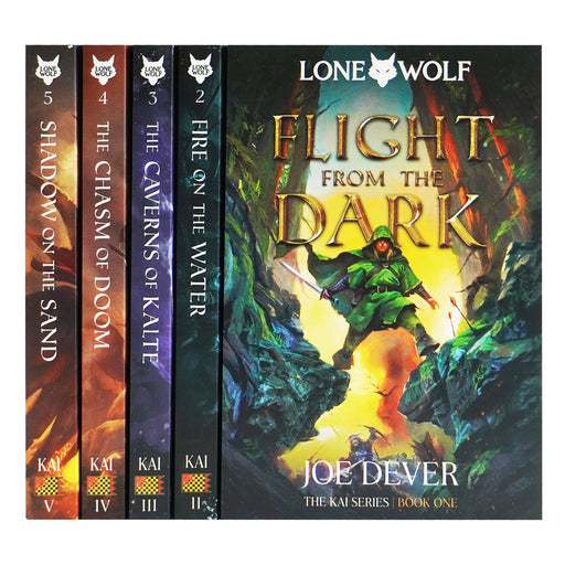 Lone Wolf Series by Joe Dever: 5 Books Collection Set - Ages 9-16 - Paperback 9-14 Holmgard Press