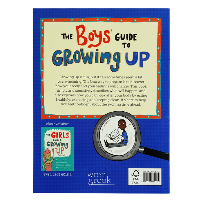 The Boys' Guide to Growing Up by Phil Wilkinson - Ages 9-11 - Paperback 9-14 Wren & Rook
