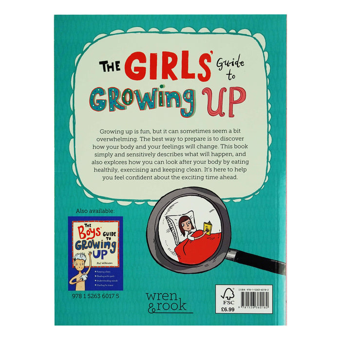 The Girls' Guide to Growing Up by Anita Naik - Ages 8-10 - Paperback 9-14 Wren & Rook